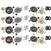 Wholesale Wholesale Joblot Of 40 Amscan 80th Birthday Celebration Confetti 34g