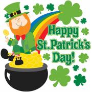 Wholesale Wholesale Joblot Of 50 Amscan Happy St Patricks Day Leprechaun Cutout Decoration