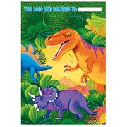 Wholesale Wholesale Joblot Of 80 Amscan Dinosaur Party Loot Bags (Pack Of 8)