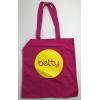 Wholesale Joblot Of 50 Betty Pink/Yellow Tote Bag 14.5"