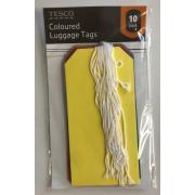 Wholesale Wholesale Joblot Of 100 Ex-Chain Store Coloured Luggage Tags (Pack Of 10)