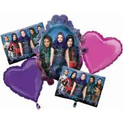 Wholesale Wholesale Joblot Of 24 Amscan Disney Descendants 2 Foil Balloon Bouquet (5 Pack)
