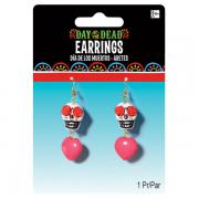 Wholesale Wholesale Joblot Of 60 Amscan Day Of The Dead Skeleton Skull Earrings Set