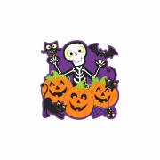 Wholesale Wholesale Joblot Of 48 Amscan Giant 15" X 14.8" Halloween Party Skeleton Cutout