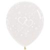 Wholesale Joblot Of 30 Packs Of 25 Amscan Heart & Flower Latex Balloons 15