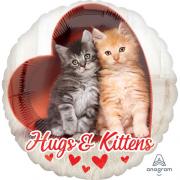 Wholesale Wholesale Joblot Of 50 Amscan Anagram Hugs & Kittens Foil Balloons 17"