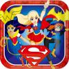 Wholesale Joblot Of 25 Packs Of 8 DC Super Hero Girls Square Paper Plates
