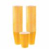 Wholesale Joblot Of 30 Amscan 12oz Plastic Party Cups Yellow 355ml (Pack Of 50)