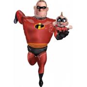 Wholesale Wholesale Joblot Of 10 Amscan The Incredibles Airwalker Foil Balloon 67" Tall