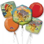 Wholesale Wholesale Joblot Of 24 Disney The Lion Guard Balloon Bouquet By Amscan (5 Pack)