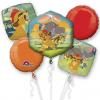 Wholesale Joblot Of 24 Disney The Lion Guard Balloon Bouquet By Amscan (5 Pack) wholesale leisure