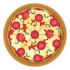 Wholesale Joblot Of 50 Amscan Pizza Party Paper Plates 7" (Pack Of 8)