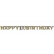 Wholesale Wholesale Joblot Of 50 Amscan 100th Birthday Letter Banner 2.13m