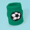 Wholesale Joblot Of 42 Amscan Green Football Sweatbands (Pack Of 2)