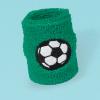 Wholesale Joblot Of 42 Amscan Green Football Sweatbands (Pack Of 2)