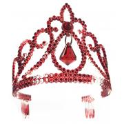 Wholesale Wholesale Joblot Of 24 Amscan Red Plastic Jewelled Zombie Princess Tiara