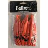 Wholesale Joblot Of 30 Amscan Halloween Pumpkin Punchballs Balloons (Pack Of 3)