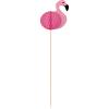 Wholesale Joblot Of 50 Amscan Flamingo Decorative Picks Wood 18cm (Pack Of 10) wholesale