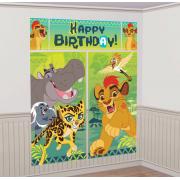 Wholesale Wholesale Joblot Of 20 Amscan Disney The Lion Guard Wall Decorating Kit (5pc)