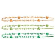 Wholesale Wholesale Joblot Of 36 Amscan St. Patricks Day Beaded Necklace (Pack Of 6)