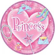 Wholesale Wholesale Joblot Of 38 Amscan Princess Paper Party Plates 9" (Pack Of 8)