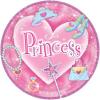 Wholesale Joblot Of 38 Amscan Princess Paper Party Plates 9" (Pack Of 8)