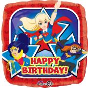 Wholesale Wholesale Joblot Of 40 Amscan DC Super Hero Girls Happy Birthday Balloon 17"