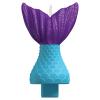 Wholesale Joblot Of 16 Amscan Mermaid Tail Glitter Birthday Candle 12.5cm