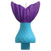 Wholesale Joblot Of 16 Amscan Mermaid Tail Glitter Birthday Candle 12.5cm wholesale