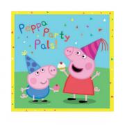 Wholesale Wholesale Joblot Of 50 Peppa Pig Party Pals Napkins 2-Ply (Pack Of 16)