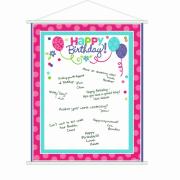 Wholesale Wholesale Joblot Of 30 Amscan Happy Birthday Scroll Sign-in Sheet 48.2 X 60.9cm