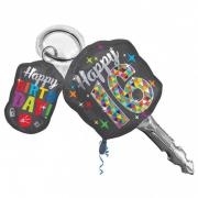 Wholesale Wholesale Joblot Of 30 Amscan Happy 16th Car SuperShape Foil Balloon 27" X 38"