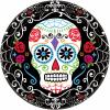 Wholesale Joblot Of 20 Amscan Day Of The Dead Paper Plates 10.5" (Pack Of 18)