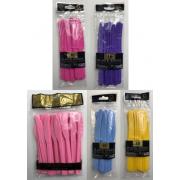 Wholesale One Off Joblot Of 56 Amscan Plastic Knives Various Colours (Packs Of 10 - 48)