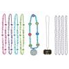 One Off Joblot Of 72 Amscan Bead Necklaces In 4 Designs, Some Multi-Packs wholesale sports
