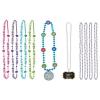 One Off Joblot Of 72 Amscan Bead Necklaces In 4 Designs, Some Multi-Packs