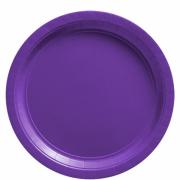 Wholesale Wholesale Joblot Of 18 Amscan New Purple Paper Party Plates 2 Sizes (Pack Of 50)
