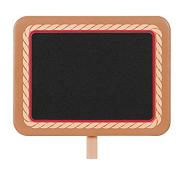 Wholesale One Off Joblot Of 23 Amscan Western Chalkboard Label Clips (Pack Of 8)