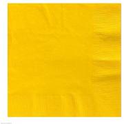 Wholesale Wholesale Joblot Of 24 Amscan Yellow Sunshine Luncheon Napkins (Pack Of 125)