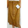 Pallet Of 480 Avon Suede Look Button Skirts Tan Sizes 6-12 18/20