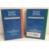 One Off Joblot Of 454 Lion Brand Rent Book In 2 Types 16 Page (Pack Of 10)