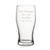 Personalised Engraved 20oz Classic Curved Tulip Pint Glass W