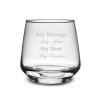 Personalised Engraved 345ml Tallo Whiskey Glass, Gift Boxed,