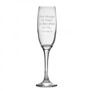 Wholesale Personalised Engraved Argon Champagne Flute Wedding Wine Bir