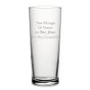Personalised Engraved 20oz Parliament Pint Glass, Gift Boxed
