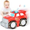 EastSun Baby Car Toys For 1 Year Old Boys Girls Fire Engine