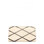 Wholesale Diamond Grids Long Purse