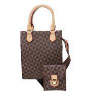 Wholesale Square Geometric Crossbody With Purse