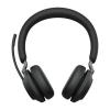 Jabra Evolve 2 65 MS Wireless Bluetooth And USB-C Stereo Headset - Black wholesale electronics