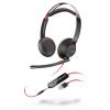 Plantronics Poly Blackwire C5220 Wired 3.5mm Audio Jack / USB-A Headset - Black wholesale photo
